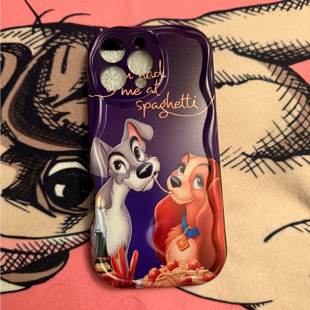 Disney Lady and the Tramp Phone Case